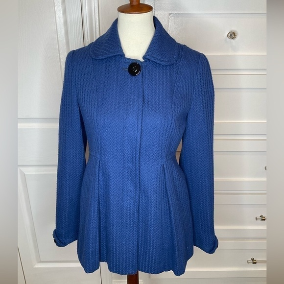 Tulle brand blue pea coat - Picture 3 of 8